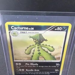 Pokemon - Cacturne 34/106 - Reverse Holo - Great Encounters - Image 2