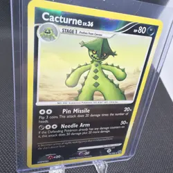 Pokemon - Cacturne 34/106 - Reverse Holo - Great Encounters - Image 4