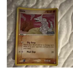 Pokemon Onix Unseen Forces 65/115 80 HP Regular Basic Rock 2005 - Image 1