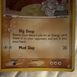 Pokemon Onix Unseen Forces 65/115 80 HP Regular Basic Rock 2005 - Image 3