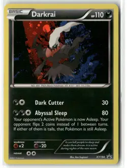 Darkrai XY194 Holo XY Promo Holo Pokemon Promo Holo Near Mint - Image 1