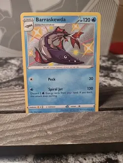 Barraskewda Shiny Holo Rare SV032/SV122 Shining Fates Pokemon Tcg Nm - Image 1