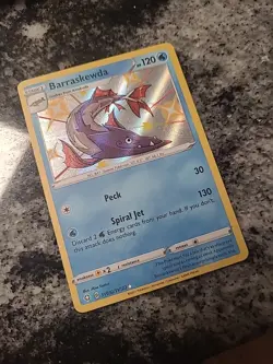 Barraskewda Shiny Holo Rare SV032/SV122 Shining Fates Pokemon Tcg Nm - Image 3