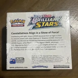 Pokemon TCG Sword & Shield Brilliant Stars Booster Box - Factory Sealed - Image 4