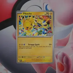 Pokemon TCG - Pikachu SVP 225 - World Championship 2025 Stamp - Black Star Promo - Image 3