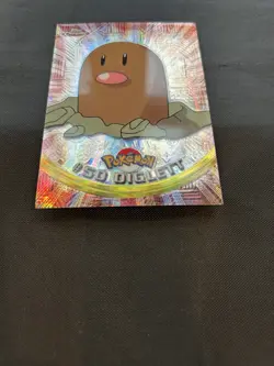 2000 Topps Chrome Pokemon Diglett Spectra #50 - NM - Image 3