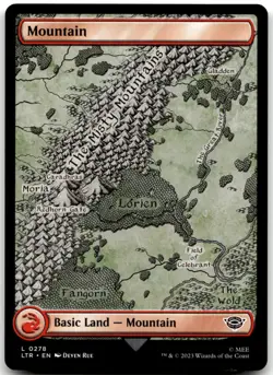 MTG Mountain (0278) L Universes Beyond: The Lord of the Rings: Tales of Middle-e - Image 1