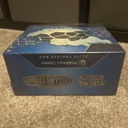 Pokemon TCG Stellar Crown Pokemon Center Exclusive ETB Elite Trainer Box - Image 5