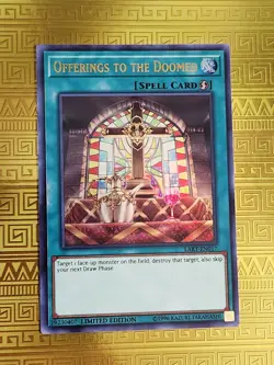 Offerings To The Doomed - LART-EN017 - Ultra Rare - Limited Edition NM Yu-Gi-Oh - Image 2