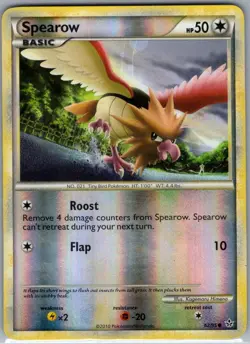 Spearow 62/95 Reverse Holo Unleashed - Pokemon Card - NM - Image 1