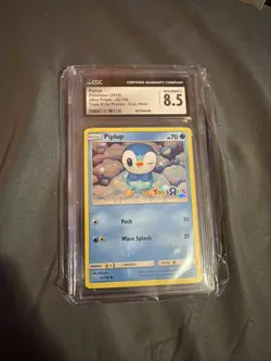 CGC 8.5 Piplup 32/156 Ultra Prism ToysRUs Promo Pokemon Card - Image 1