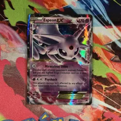 Espeon EX 52/122 XY Breakpoint Ultra Rare Holo Pokemon Card - Near Mint NM - Image 1
