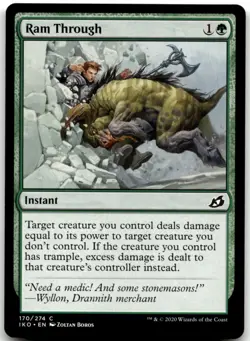 MTG Ram Through C Ikoria: Lair of Behemoths 170 LP - Image 1