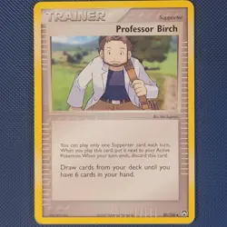 Professor Birch 80/109 - Ex Power Keepers - Uncommon Pokemon Card - NM - Image 1