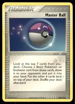 Pokemon Cards Master Ball 99/113 Delta Species Uncommon MP - Image 1