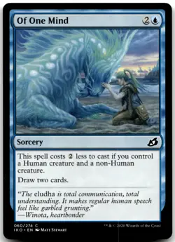 MTG Of One Mind C Ikoria: Lair of Behemoths 60 LP - Image 1