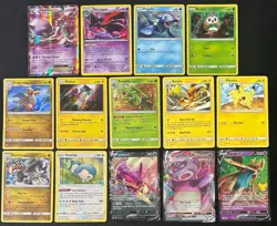 14 Pokemon Card Lot - 2015-2021 MP-HP - Image 1