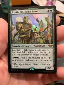 MTG - Bristly Bill, Spine Sower - Outlaws of Thunder Junction FOIL Promo - Image 1