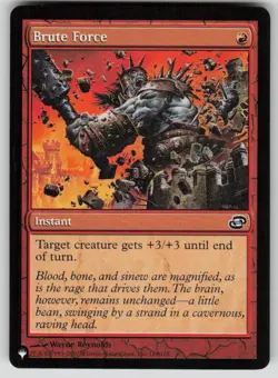 Brute Force Common The List Reprints 116/165 MTG Near Mint 2020 - Image 1