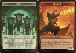 Copy (0002) // Soldier (0011) Token 2 // 11 Avatar: The Last Airbender NM - Image 1
