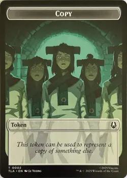 Copy (0002) // Soldier (0011) Token 2 // 11 Avatar: The Last Airbender NM - Image 2