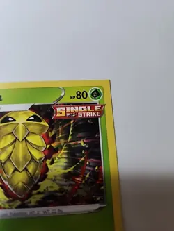 Kakuna Common Miscut Square cut on top 2/198 Chilling Reign Pokemon TCG - Image 4