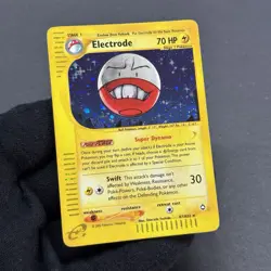 Electrode Aquapolis E-series H7/H32 Holo Pokemon Card ENG Vintage - Image 1