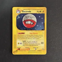Electrode Aquapolis E-series H7/H32 Holo Pokemon Card ENG Vintage - Image 2