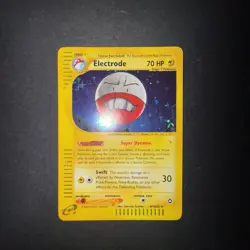 Electrode Aquapolis E-series H7/H32 Holo Pokemon Card ENG Vintage - Image 3