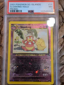 2001 Slowking 14/18 SOUTHERN ISLANDS Promo PSA 7 Reverse Holo Pokemon TCG - Image 1
