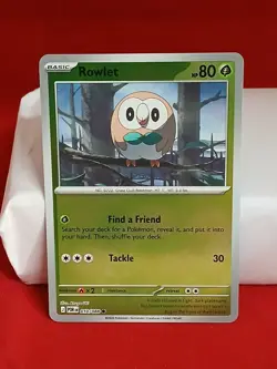 Rowlet 010/088 2026 Pokemon Perfect Order Mega Eveloution Holo - Image 1