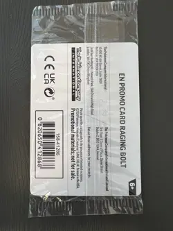 SEALED Pokemon Raging Bolt 111/142 Stellar Crown Best Buy Cosmos Holo Promo - Image 2