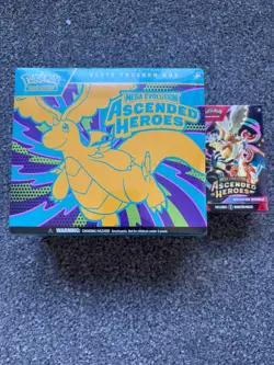 Pokemon TCG Ascended Heros Elite Trainer Box and Booster Bundle New & Sealed - Image 1
