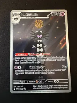 Pokemon Card Gothitelle SVP 211 Black Star Promo Illustration Rare Near Mint - Image 1
