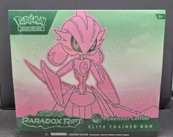 Paradox Rift Pokemon Center Elite Trainer Box Iron Valiant ETB Exclusive, Sealed - Image 1