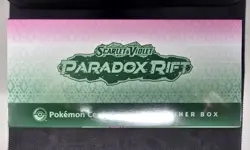 Paradox Rift Pokemon Center Elite Trainer Box Iron Valiant ETB Exclusive, Sealed - Image 3