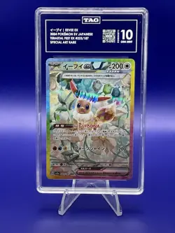 EEVEE EX 223/187 Terastal Festival Special Art Rare Pokemon TCG - TAG 10 - Image 1