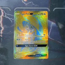 Pokemon - Tapu Fini GX - SV92/SV94 - Hidden Fates Shiny Vault - Holo NM - Image 1