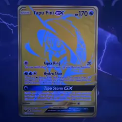 Pokemon - Tapu Fini GX - SV92/SV94 - Hidden Fates Shiny Vault - Holo NM - Image 3