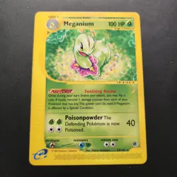 2002 Meganium 54/165 - Expedition Base Set Non-Holo Rare - Pokemon TCG - LP - Image 1