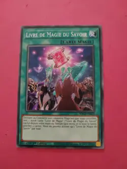 Livre De Magie Du Savoir Carte Yu Gi Oh Francais Sdch-fr023 - Image 1