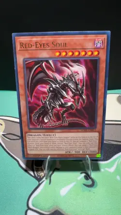 Red-Eyes Soul MAZE-EN012 Rare Maze of Memories Yu-Gi-Oh 1st Edition LP - Image 1