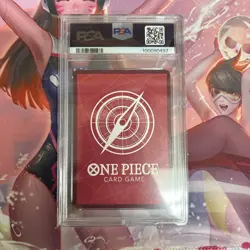 2024 One Piece #OP05-060 Monkey D. Luffy PSA Magazine Promo Graded PSA 10 Gem - Image 2