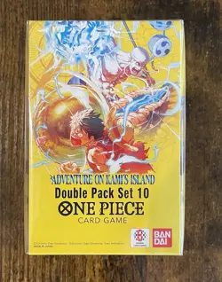 NEW! One Piece TCG [OP15-EB04] DP-10 Adventure on Kami Island Double Pack SEALED - Image 1