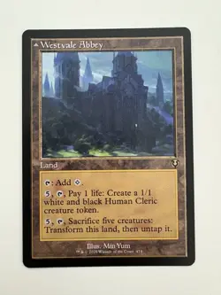 Westvale Abbey / Ormendahl Profane Prince Retro Frame MTG Magic Card NM INR - Image 1