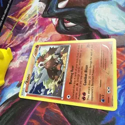 ~ Pokemon TCG ~ Entei 14/98 ~ Rare Cosmos Holo Card ~ Ancient Origins ~ NM - Image 3