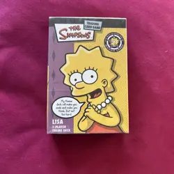 2003 The Simpsons TCG Lisa Simpson Theme Deck 40-Card 1-Player Set NEW 📖 - Image 5