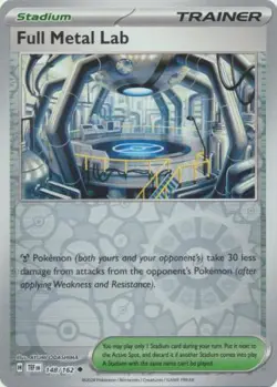 Full Metal Lab 148/162 Reverse Holo | Temporal Forces | Pokemon Card - Image 1