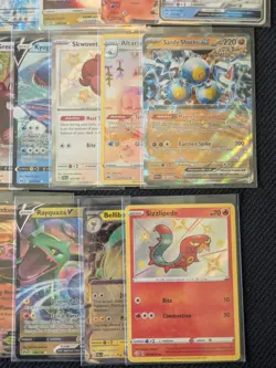 (47 Cards) Pokemon GX, EX, V, V max, V Star, Promo, Radiant, Baby Shiny Etc Lot - Image 2