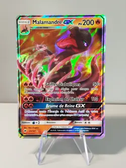 Carte POKEMON FR - Malamandre Gx 25/147 Ombres Ardentes - Image 1